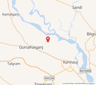 Map of Gograpur, Uttar Pradesh
