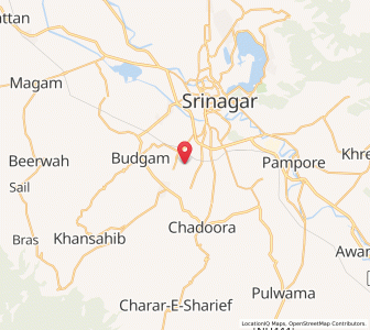 Map of Gogu, Kashmir