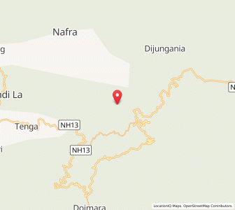 Map of Gohaintan, Arunachal Pradesh