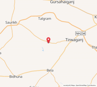 Map of Gohra, Uttar Pradesh