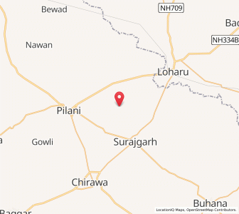 Map of Gokal ka Bas, Rajasthan