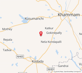 Map of Gokinepalle, Andhra Pradesh