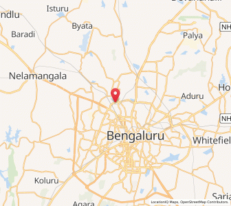 Map of Gokul Mattikere, Karnataka