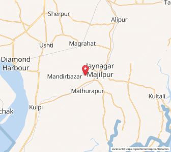 Map of Gokulnagar, West Bengal