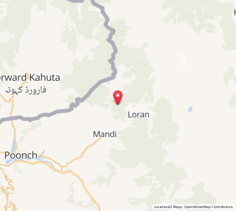 Map of Golang, Kashmir