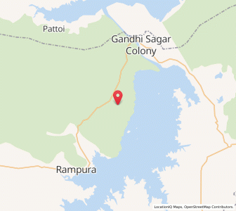 Map of Gold Bavri, Madhya Pradesh