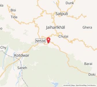Map of Golikhet, Uttarakhand