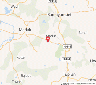 Map of Golpalli, Andhra Pradesh