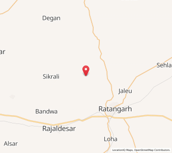 Map of Golsar, Rajasthan