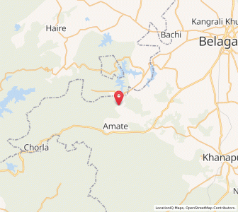 Map of Golyali, Karnataka