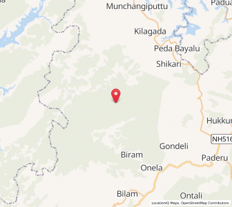 Map of Gomangi, Andhra Pradesh
