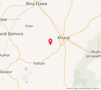 Map of Gondkheri, Madhya Pradesh