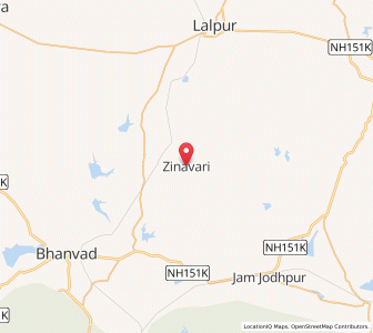 Map of Gop, Gujarat