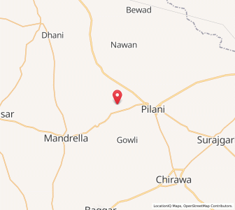 Map of Gopaliyain ki Dhani, Rajasthan