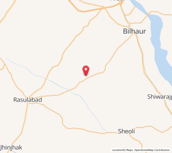 Map of Gopalpur Taluka, Uttar Pradesh