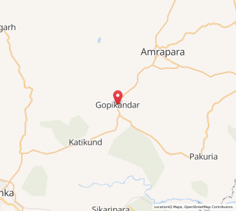 Map of Gopikandar, Jharkhand