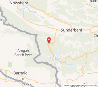 Map of Gora Chaki, Kashmir