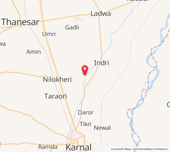 Map of Gorgarh, Haryana