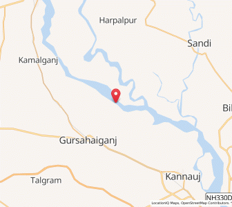 Map of Gori Bangar, Uttar Pradesh