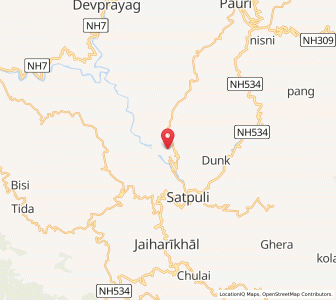 Map of Gorli, Uttarakhand