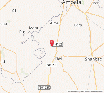 Map of Gorsian, Haryana