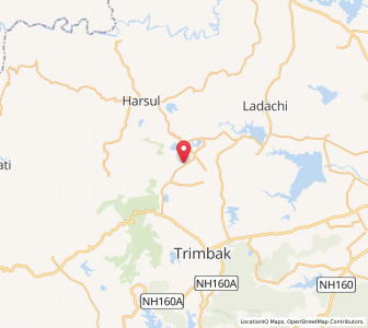 Map of Gorthan, Maharashtra