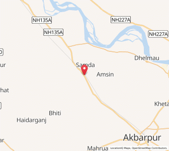 Map of Gosainganj, Uttar Pradesh