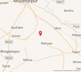 Map of Gosaintala, Bihar