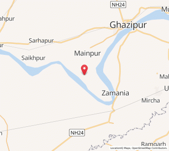Map of Goshaindepur, Uttar Pradesh