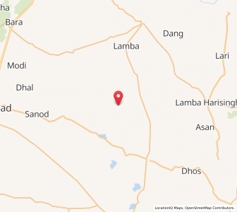 Map of Gothiana, Rajasthan