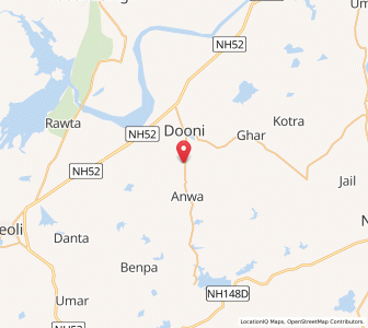 Map of Gothra, Rajasthan