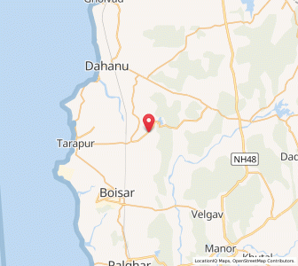 Map of Govane, Maharashtra