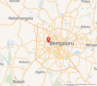 Map of Govindaraja Nagar, Karnataka