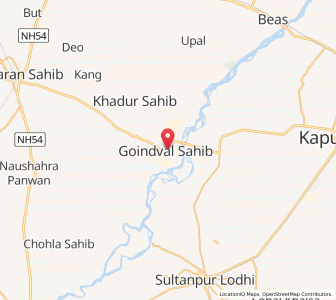 Map of Govindwal, Punjab