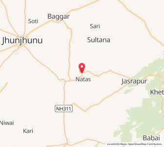 Map of Gowala, Rajasthan