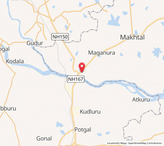 Map of Gudebellur, Maharashtra