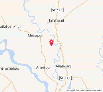 Map of Gudera, Uttar Pradesh