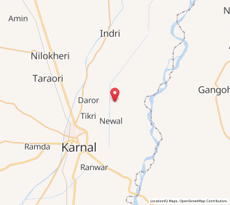 Map of Guga Pir, Haryana