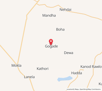 Map of Gugadi, Rajasthan