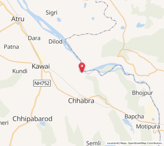 Map of Gugor, Rajasthan