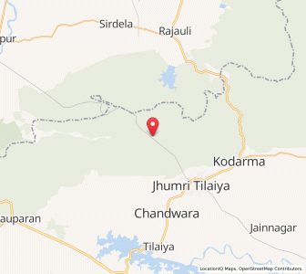 Map of Gujhandi, Jharkhand