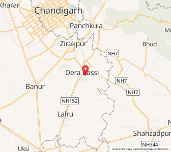 Map of Gulabgarh, Punjab