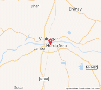 Map of Gulabpura, Haryana