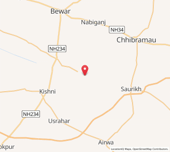 Map of Gulariapur, Uttar Pradesh