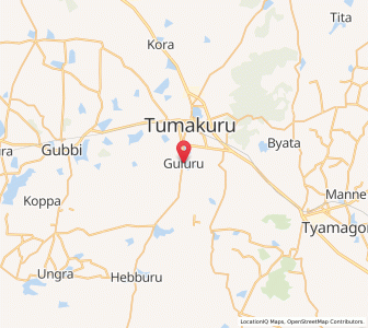 Map of Gulur, Karnataka