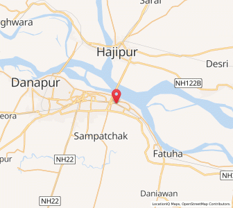 Map of Gulzarbagh, Bihar