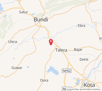 Map of Gumanpura, Rajasthan