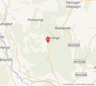 Map of Gumma, Odisha