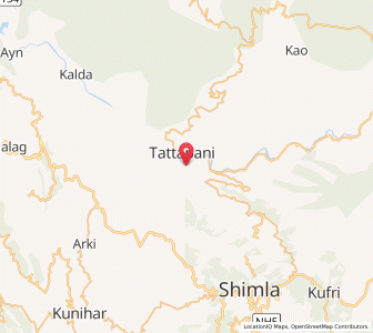 Map of Gungh, Himachal Pradesh