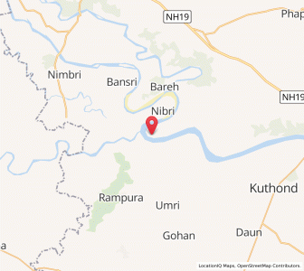 Map of Gunj Kalan, Uttar Pradesh